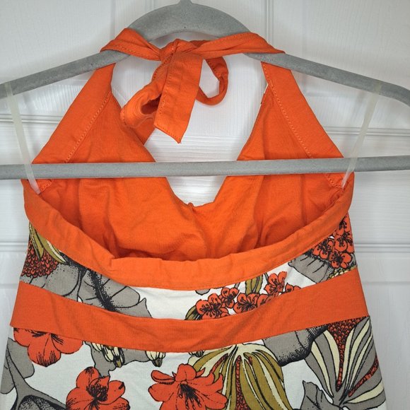 Patagonia Retro Tropical Floral Halter Midi Dress Size XS - Picture 4 of 7